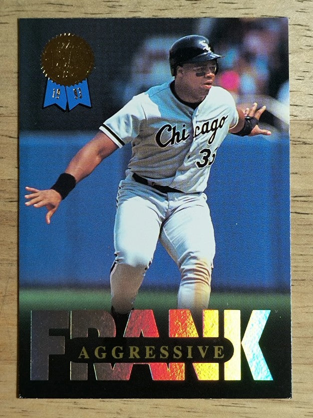 1993 Leaf Thomas #1 Frank Thomas/Aggressive
