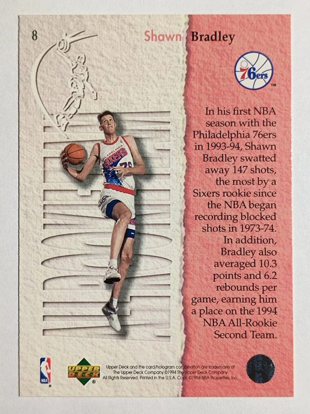 1994-95 Upper Deck #8 Shawn Bradley ART