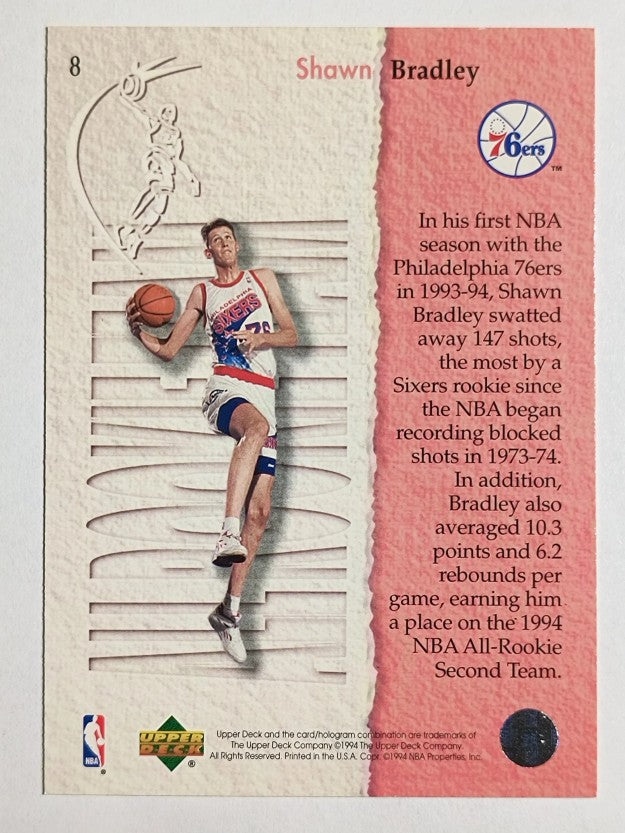 1994-95 Upper Deck #8 Shawn Bradley ART