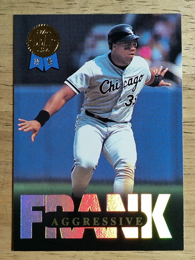1993 Leaf Thomas #1 Frank Thomas/Aggressive