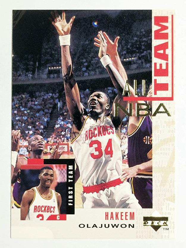 1994-95 Upper Deck #13 Hakeem Olajuwon AN