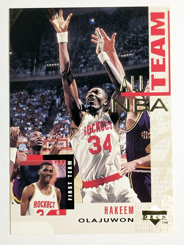1994-95 Upper Deck #13 Hakeem Olajuwon AN