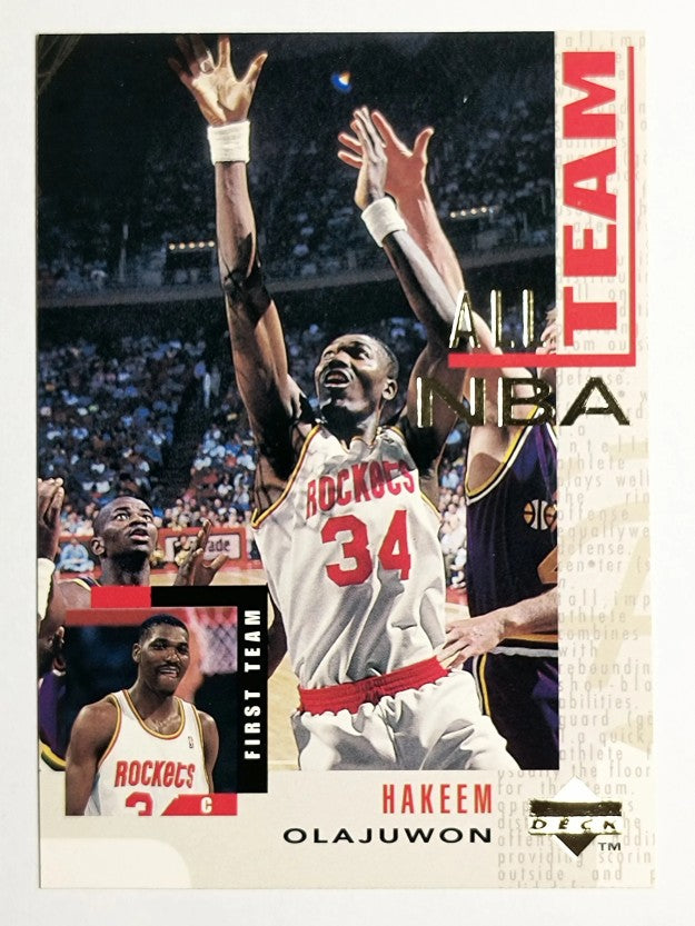 1994-95 Upper Deck #13 Hakeem Olajuwon AN