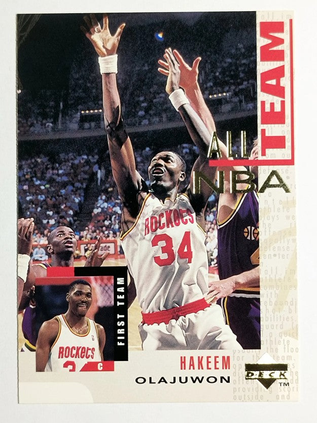 1994-95 Upper Deck #13 Hakeem Olajuwon AN