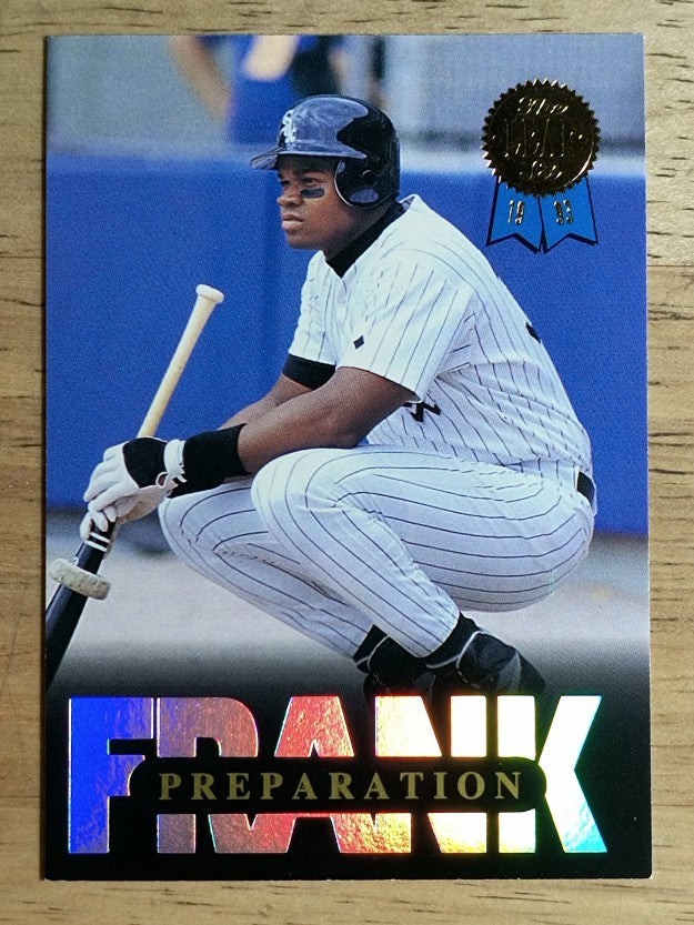 1993 Leaf Thomas #10 Frank Thomas/Preparation