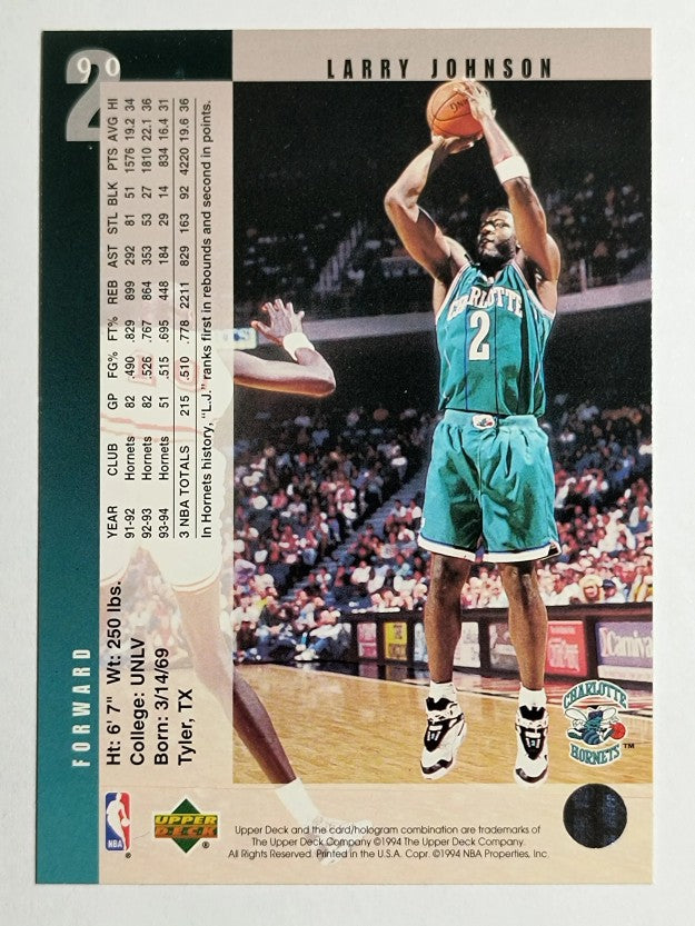 1994-95 Upper Deck #90 Larry Johnson