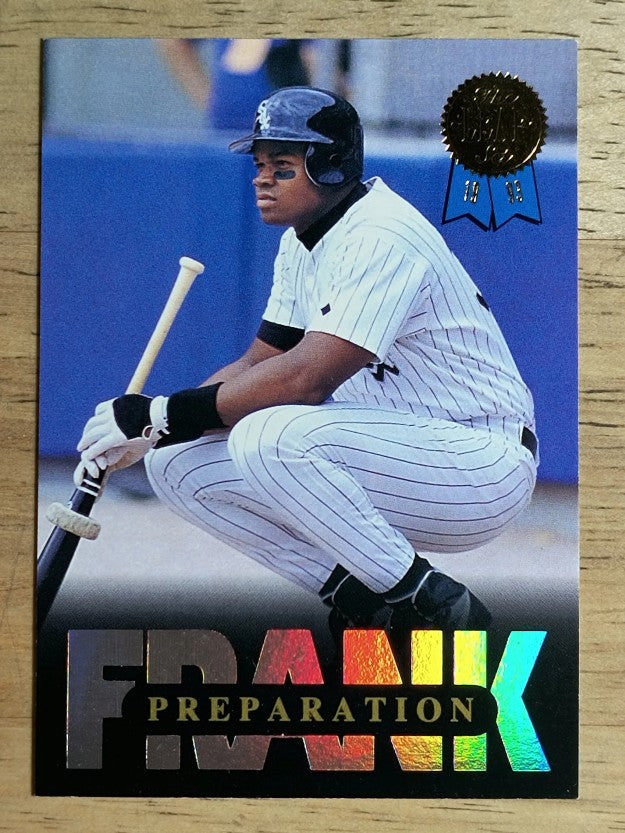 1993 Leaf Thomas #10 Frank Thomas/Preparation