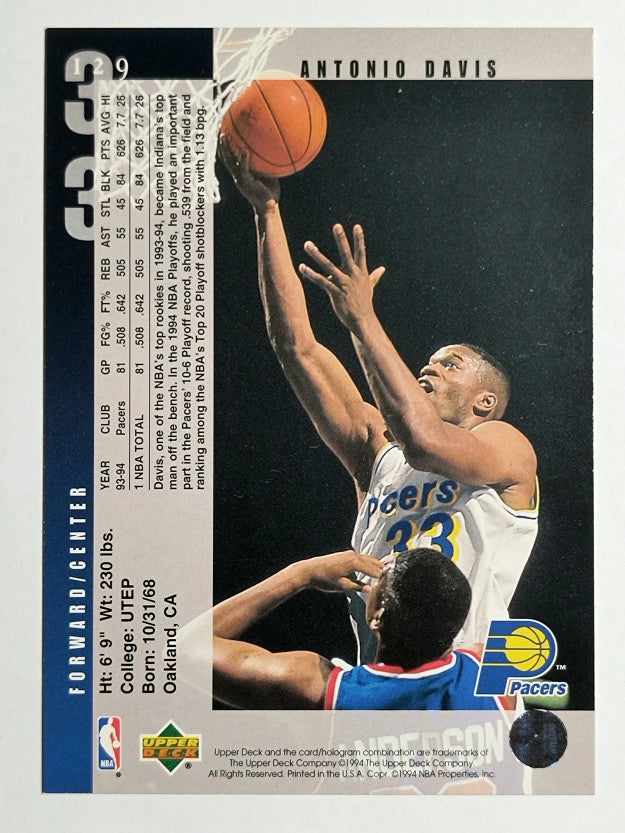 1994-95 Upper Deck #129 Antonio Davis