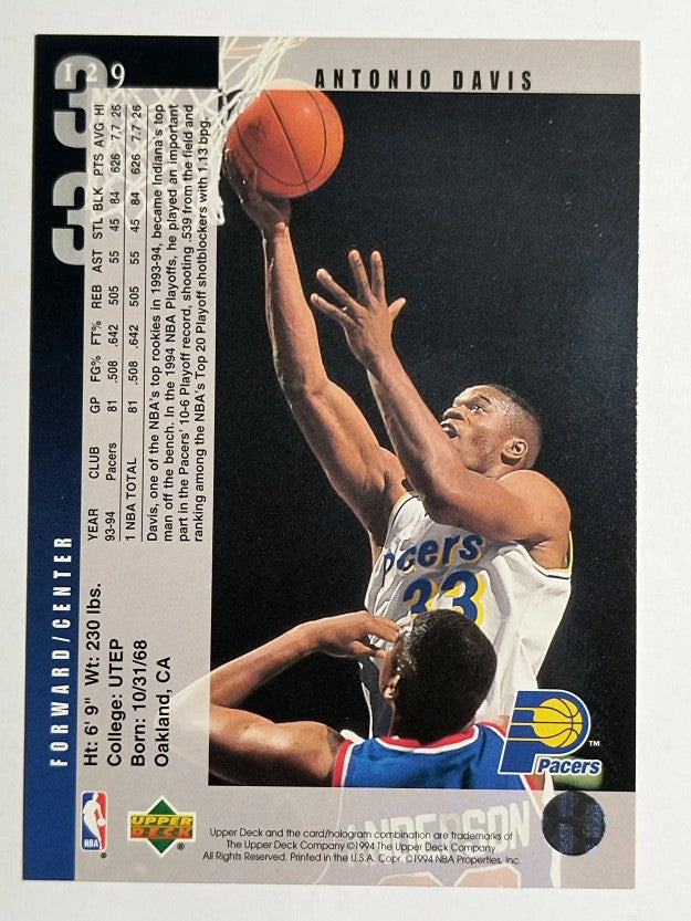 1994-95 Upper Deck #129 Antonio Davis