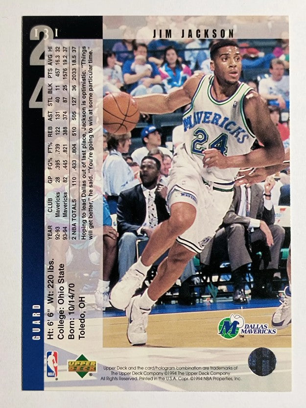 1994-95 Upper Deck #131 Jim Jackson