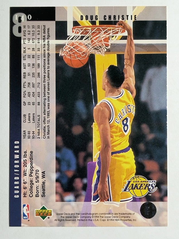 1994-95 Upper Deck #140 Doug Christie