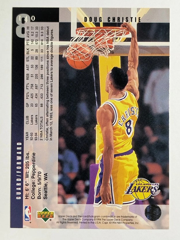 1994-95 Upper Deck #140 Doug Christie