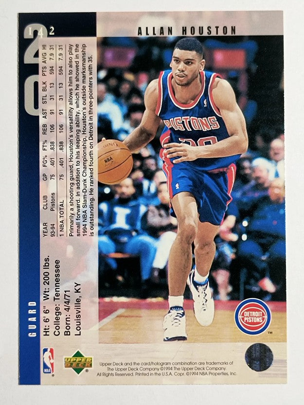 1994-95 Upper Deck #142 Allan Houston