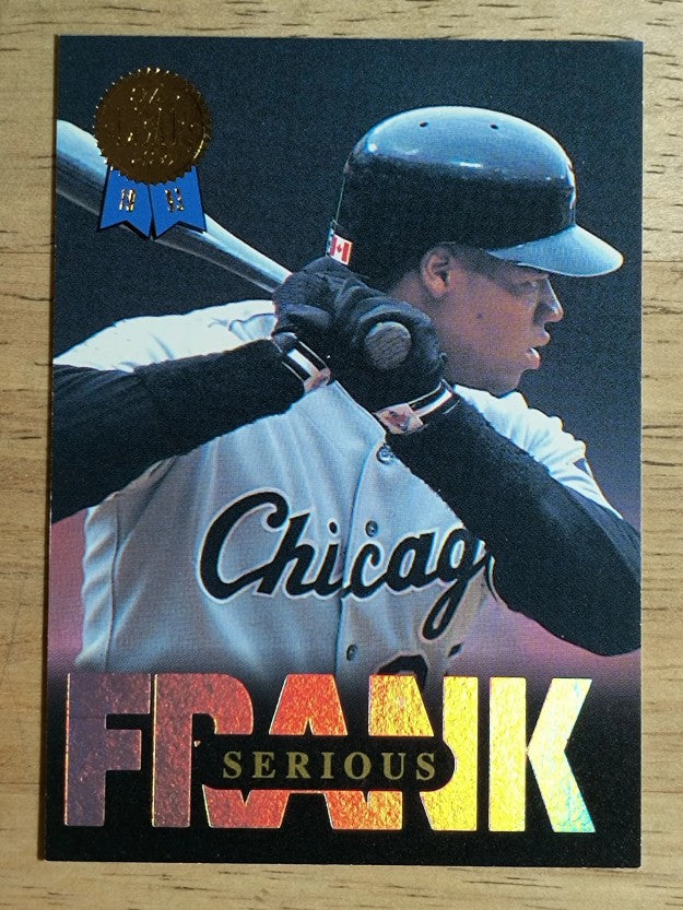1993 Leaf Thomas #2 Frank Thomas/Serious
