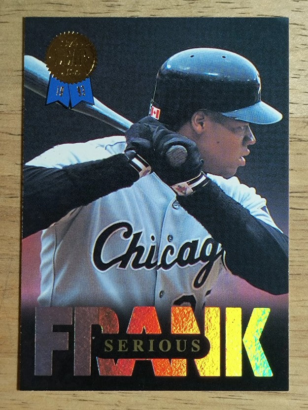 1993 Leaf Thomas #2 Frank Thomas/Serious