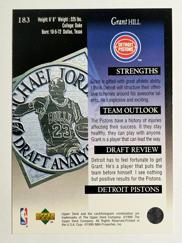 1994-95 Upper Deck #183 Grant Hill DA