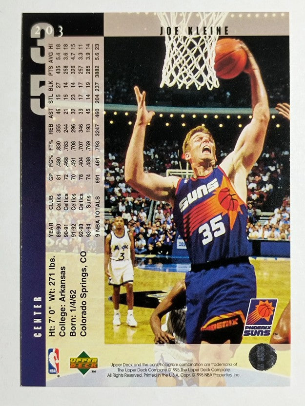 1994-95 Upper Deck #203 Joe Kleine