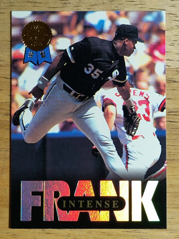 1993 Leaf Thomas #3 Frank Thomas/Intense