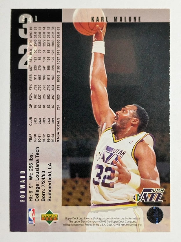 1994-95 Upper Deck #241 Karl Malone
