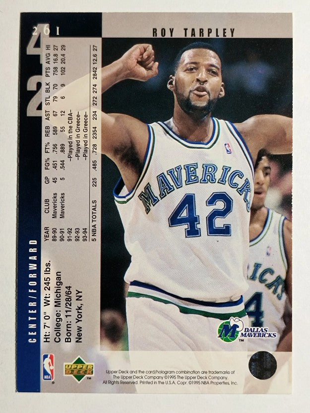 1994-95 Upper Deck #261 Roy Tarpley