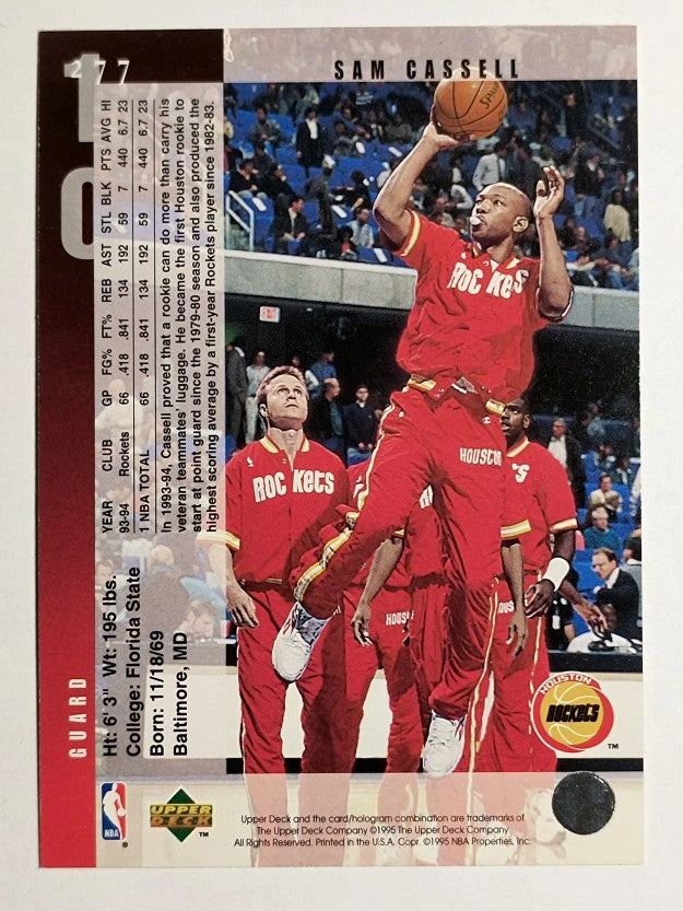 1994-95 Upper Deck #277 Sam Cassell