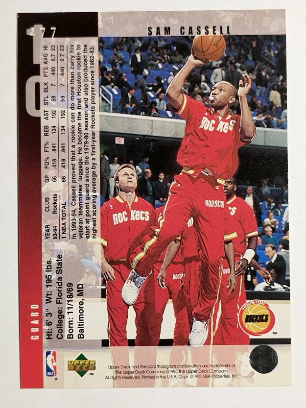 1994-95 Upper Deck #277 Sam Cassell
