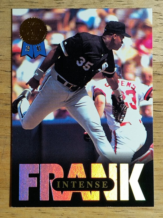 1993 Leaf Thomas #3 Frank Thomas/Intense