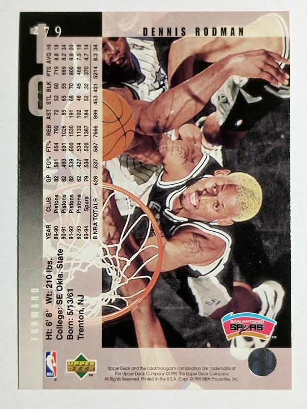 1994-95 Upper Deck #279 Dennis Rodman (NM)