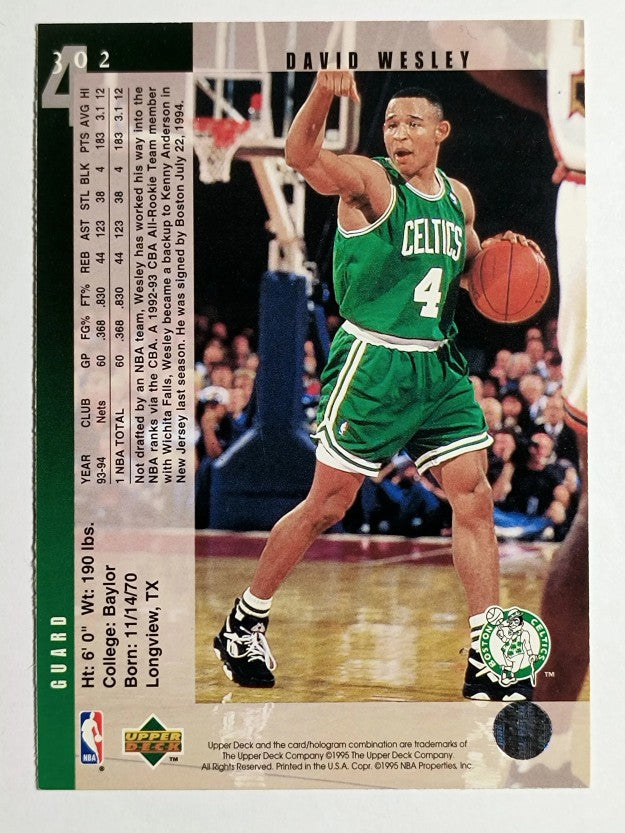 1994-95 Upper Deck #302 David Wesley