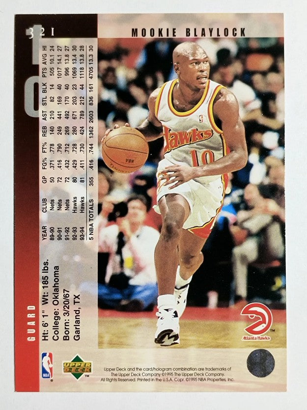 1994-95 Upper Deck #321 Mookie Blaylock