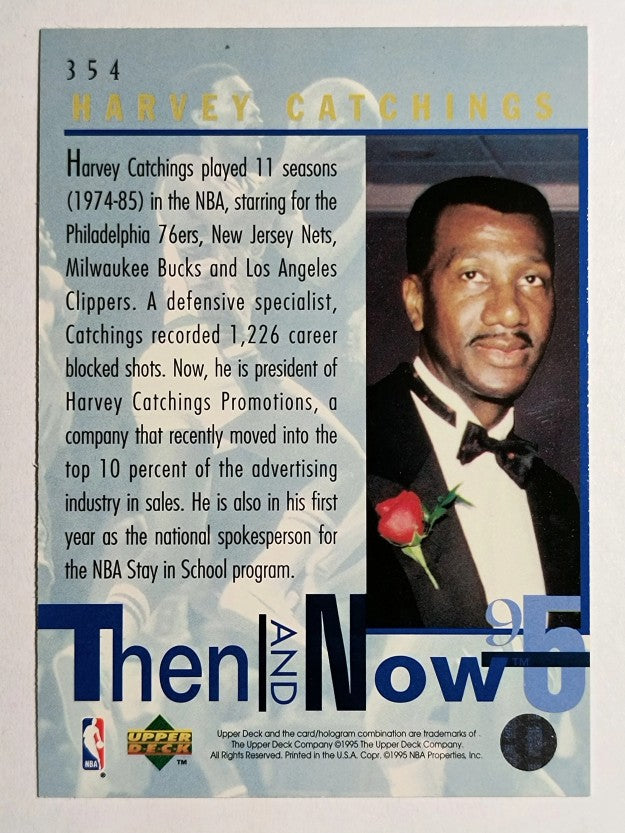 1994-95 Upper Deck #354 Harvey Catchings TN
