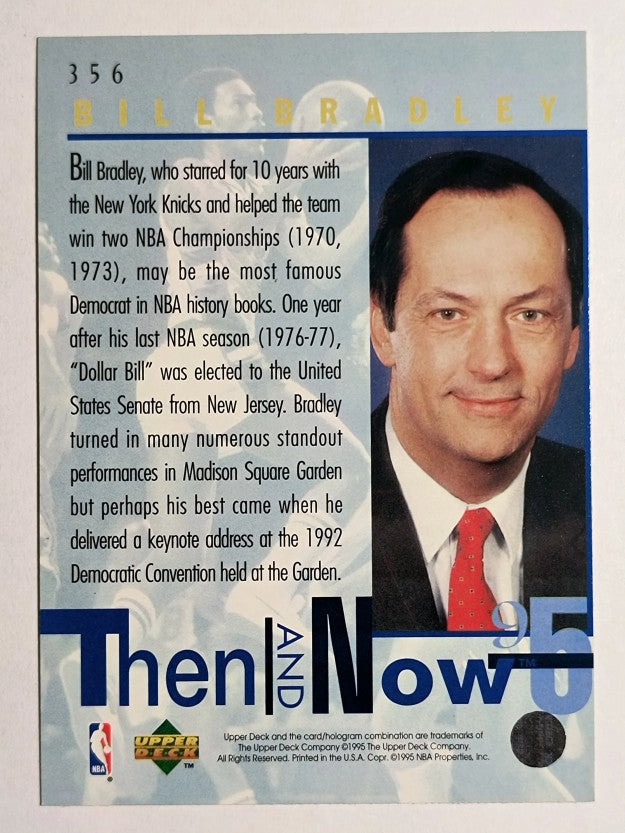 1994-95 Upper Deck #356 Bill Bradley TN