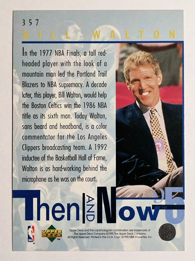 1994-95 Upper Deck #357 Bill Walton TN