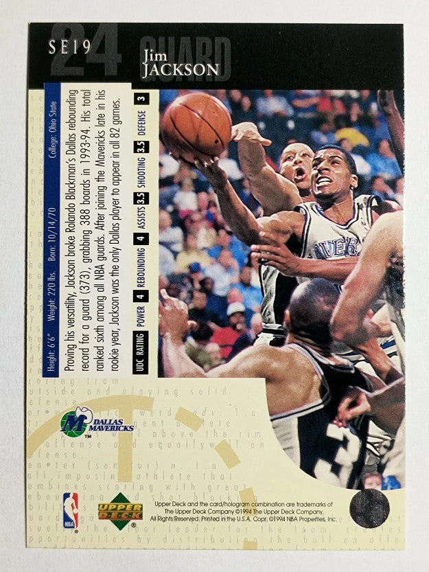 1994-95 Upper Deck Special Edition #19 Jim Jackson