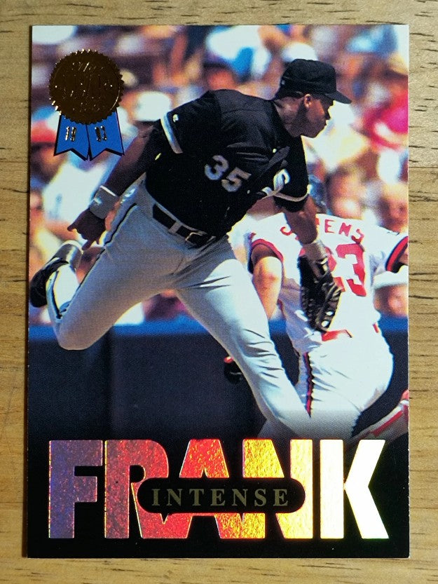 1993 Leaf Thomas #3 Frank Thomas/Intense