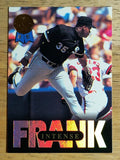 1993 Leaf Thomas #3 Frank Thomas/Intense
