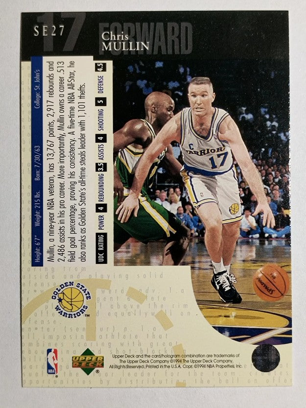 1994-95 Upper Deck Special Edition #27 Chris Mullin (NM)