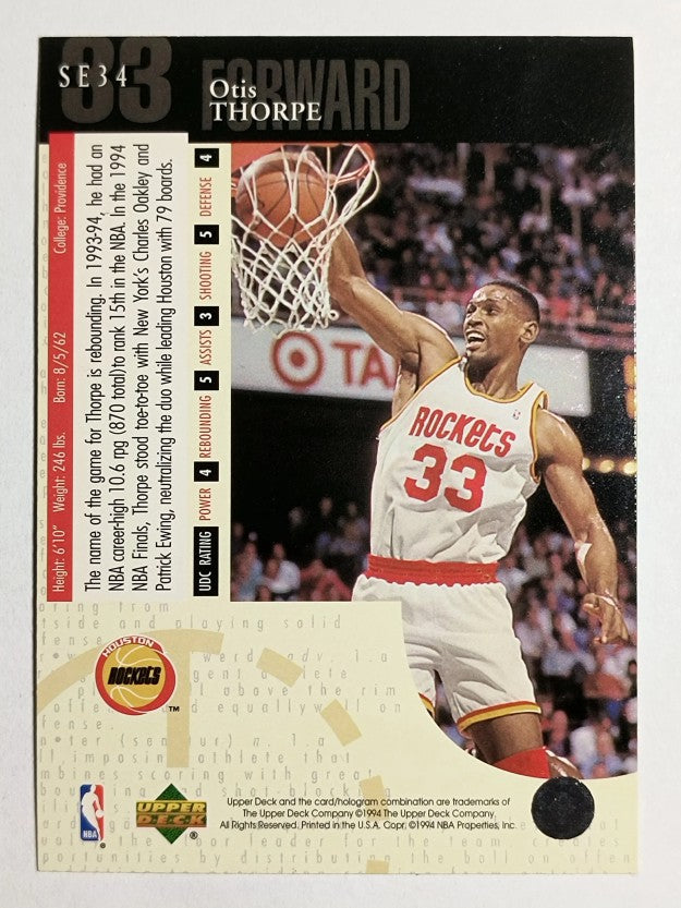 1994-95 Upper Deck Special Edition #34 Otis Thorpe