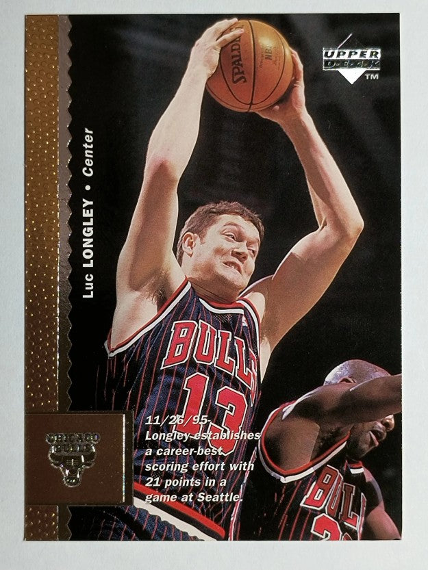 1996-97 Upper Deck #17 Luc Longley