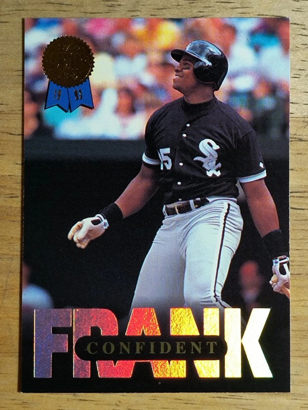 1993 Leaf Thomas #4 Frank Thomas/Confident