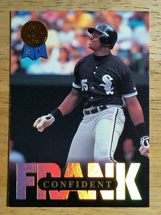 1993 Leaf Thomas #4 Frank Thomas/Confident