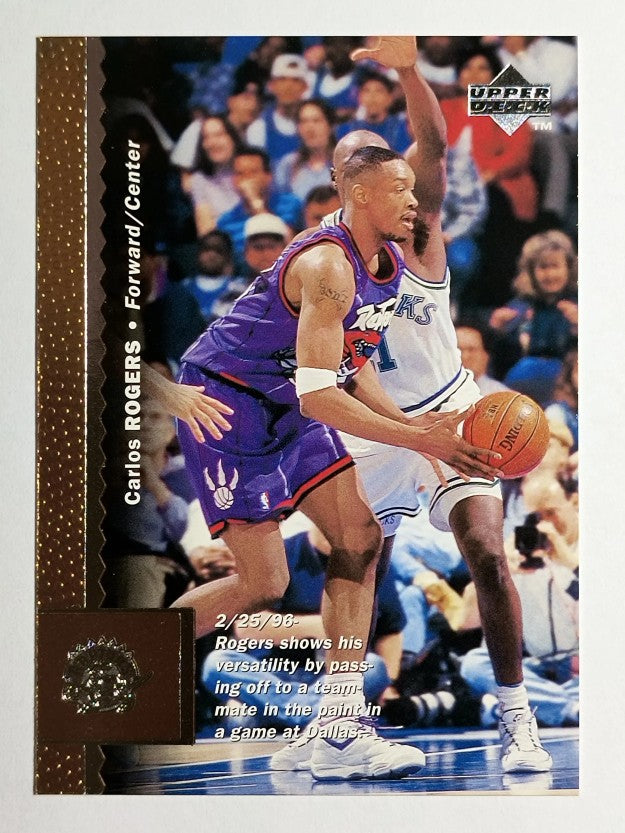 1996-97 Upper Deck #121 Carlos Rogers