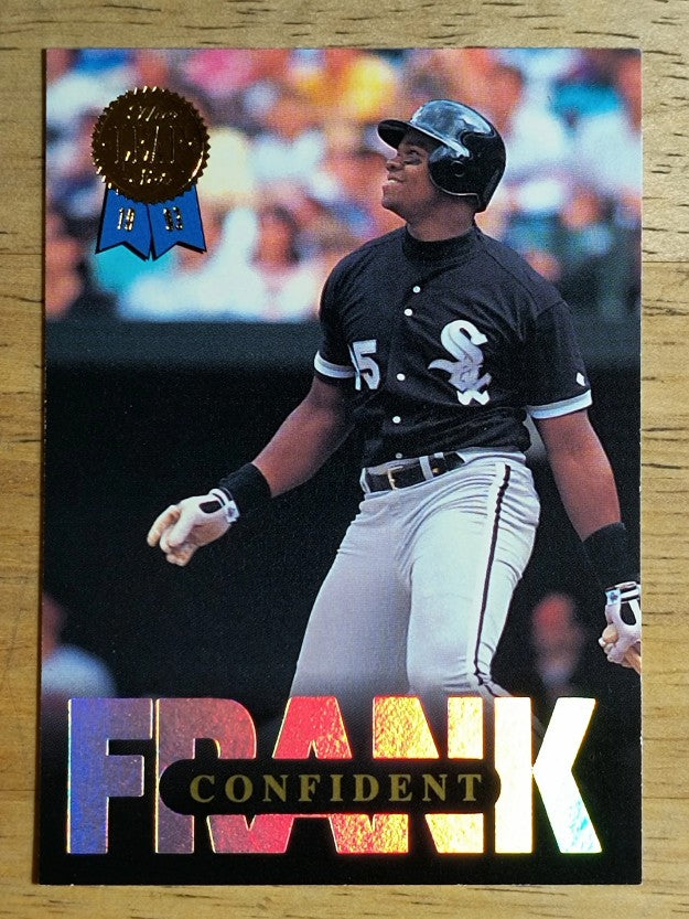 1993 Leaf Thomas #4 Frank Thomas/Confident