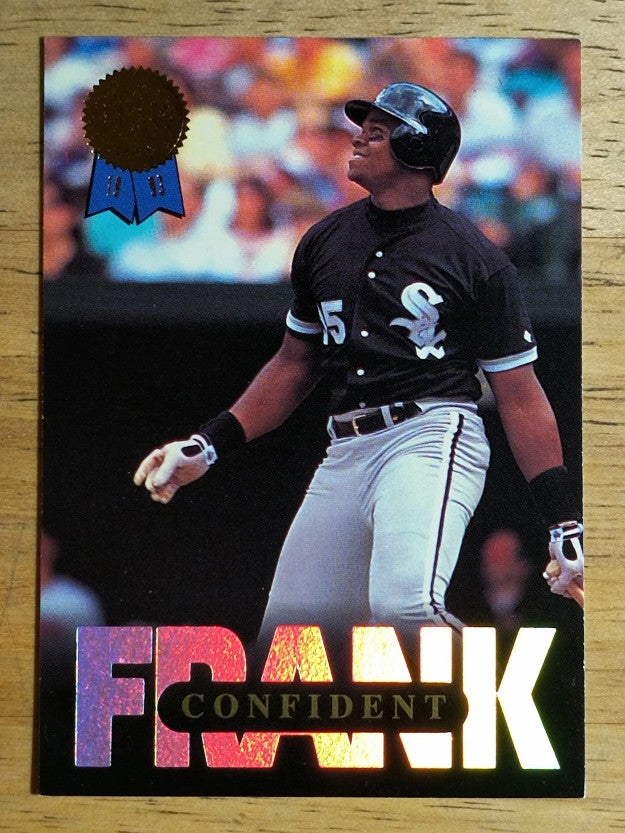 1993 Leaf Thomas #4 Frank Thomas/Confident