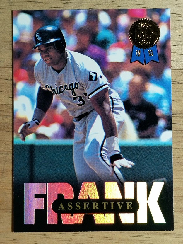 1993 Leaf Thomas #5 Frank Thomas/Assertive