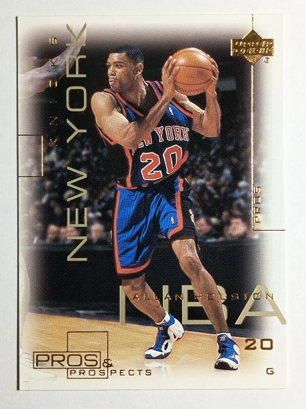 2000-01 Upper Deck Pros and Prospects #55 Allan Houston
