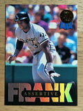 1993 Leaf Thomas #5 Frank Thomas/Assertive