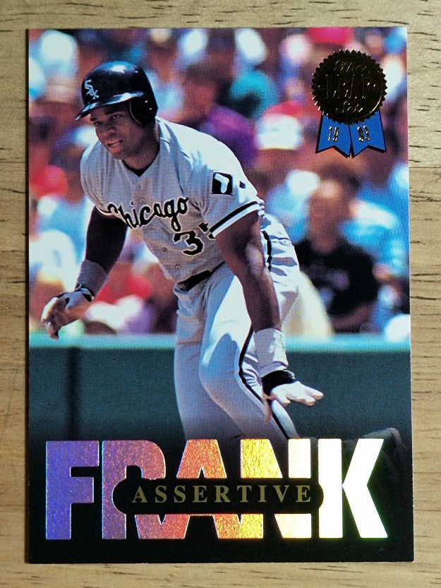1993 Leaf Thomas #5 Frank Thomas/Assertive