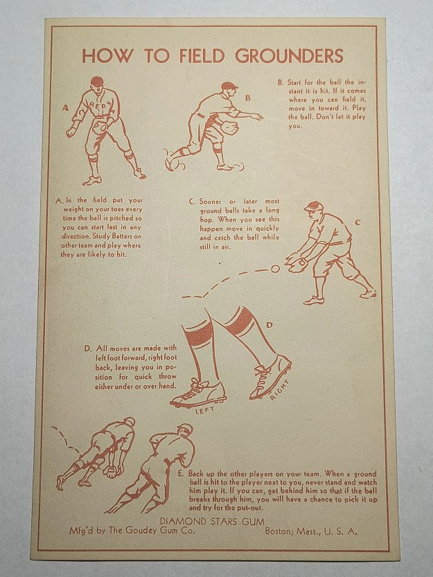 1939 Goudey Premiums R303B #22 Arky Vaughan (NM)