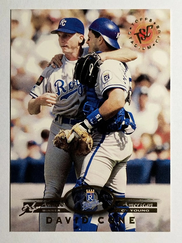 1995 Stadium Club #204 David Cone